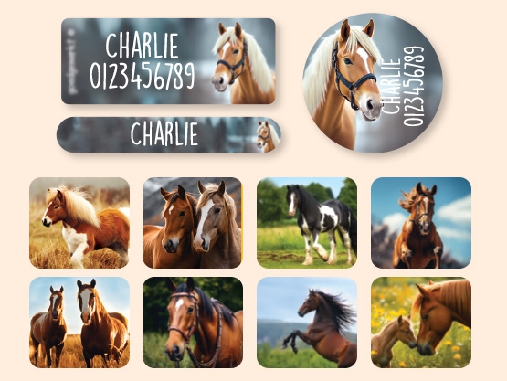 Kit de etiquetas personalizadas Mundo Real