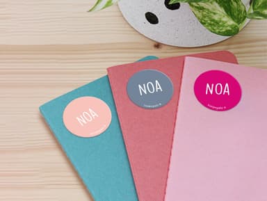 Etiquetas personalizadas redondas