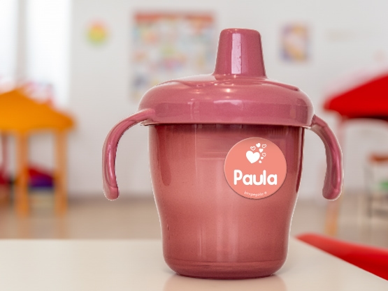 Etiquetas personalizadas redondas