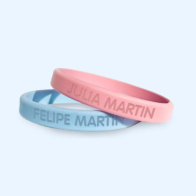 Paquete Dúo - Pulsera personalizada SOS