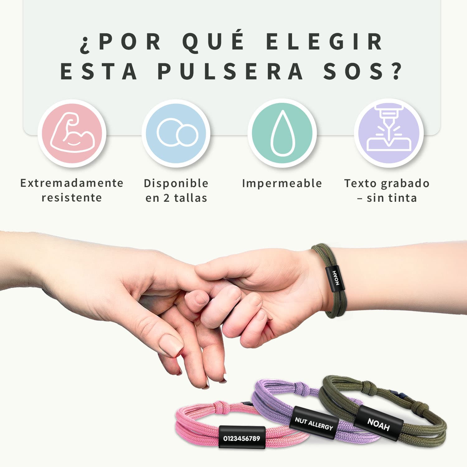 Pulsera personalizada de lujo