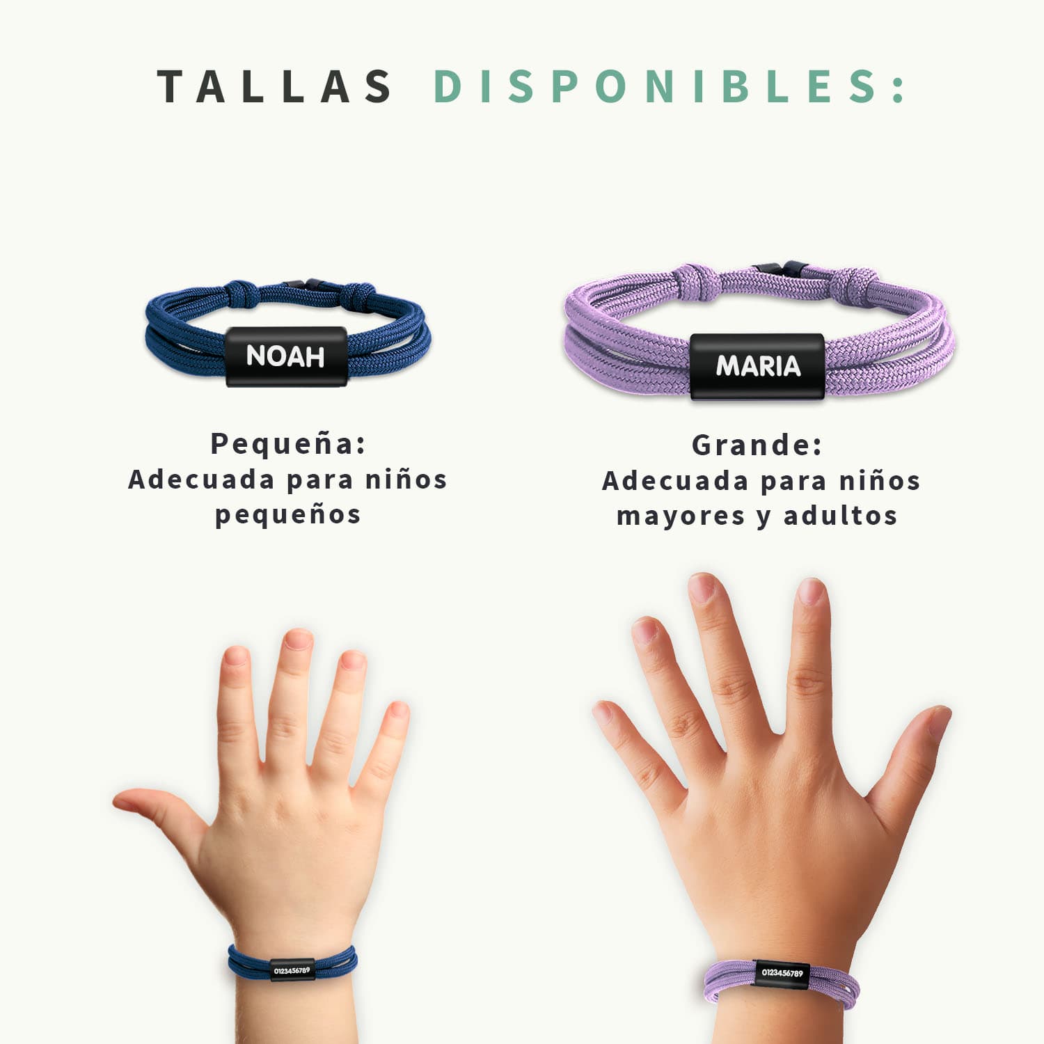 Pulsera personalizada de lujo