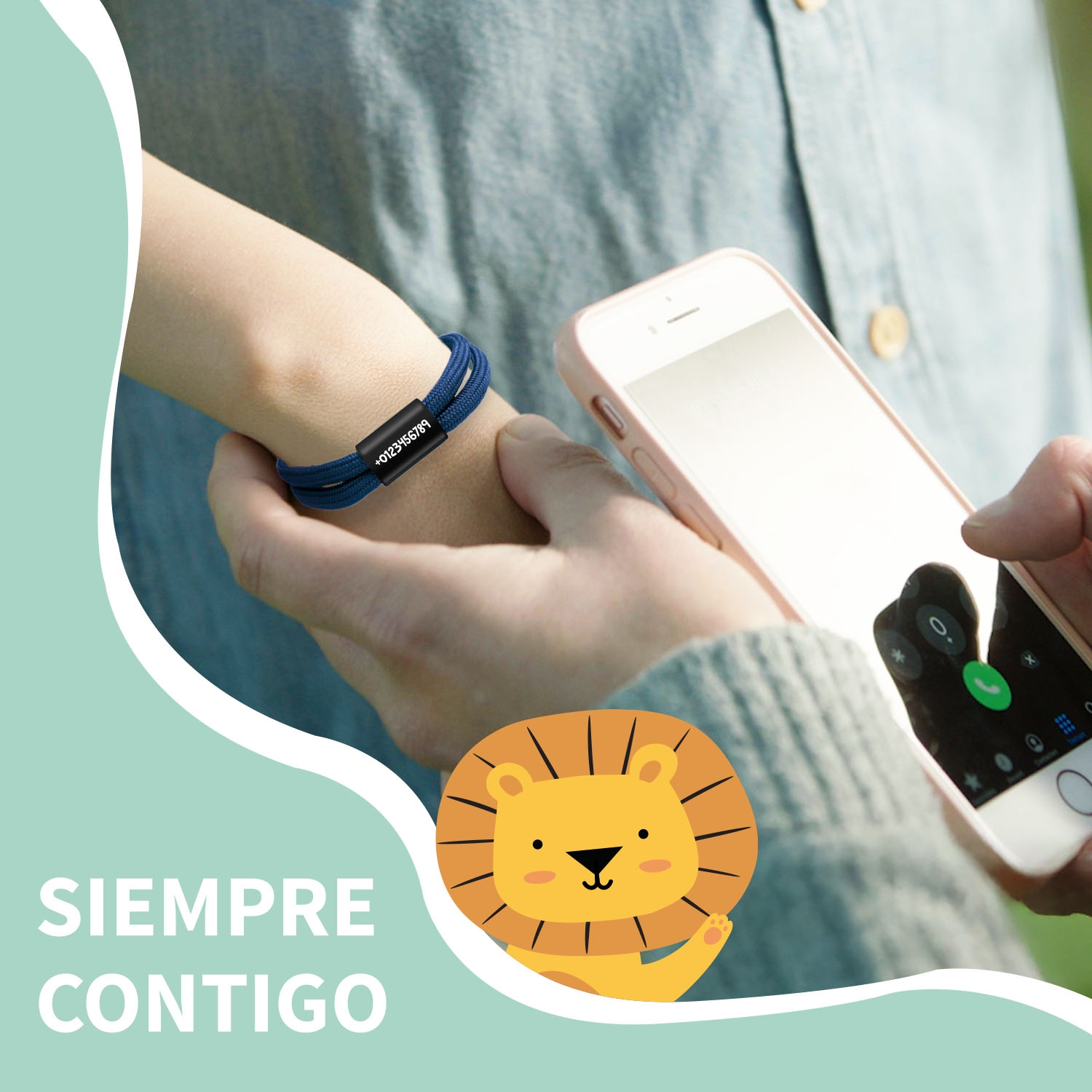 Pulsera personalizada de lujo