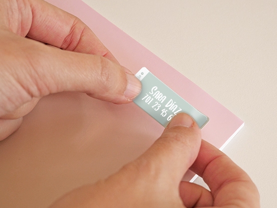 Etiquetas adhesivas personalizadas pequeñas