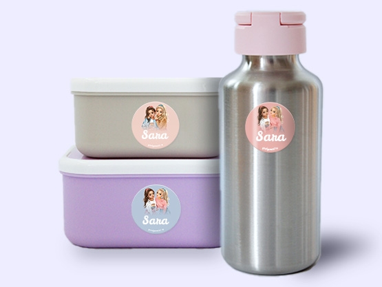 Etiquetas personalizadas redondas TOPModel