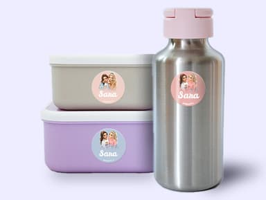 Etiquetas personalizadas redondas TOPModel