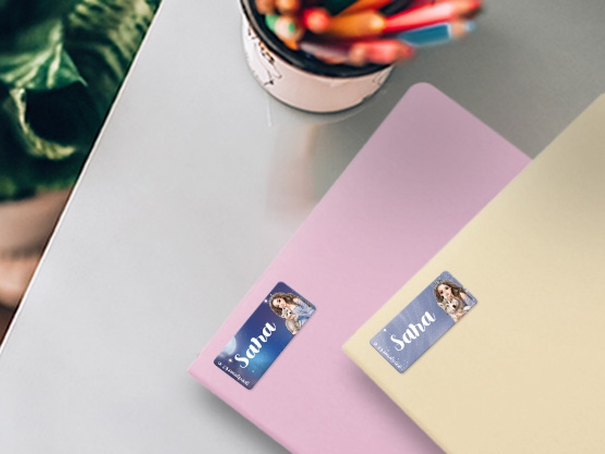 Etiquetas personalizadas TOPModel pequeñas