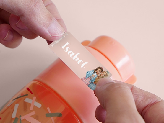 Etiquetas personalizadas TOPModel pequeñas