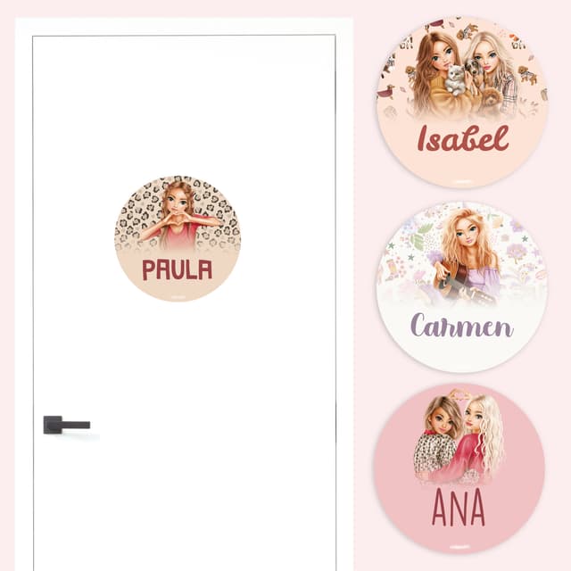 Pegatina para puerta TOPModel