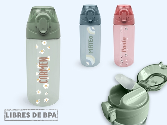Botella personalizada con diseño